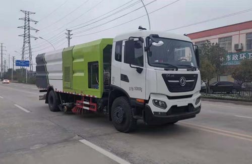 東風(fēng)天錦KR國(guó)六HCQ5182TXSDF6型洗掃車(chē)