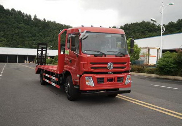 東風(fēng)特商國(guó)五單橋平板運(yùn)輸車(chē)EQ5166TPBFV挖掘機(jī)運(yùn)輸車(chē)