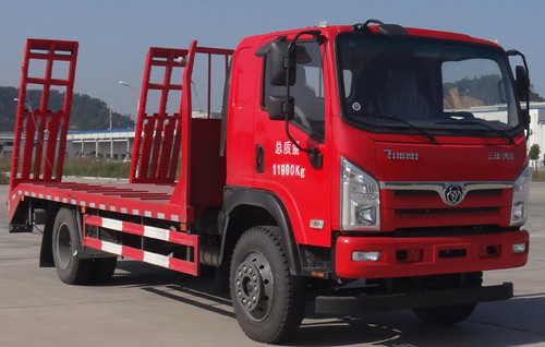 三環(huán)創(chuàng)客國(guó)五平板運(yùn)輸車(chē)STQ5121TPBN5型挖掘機(jī)運(yùn)輸車(chē)