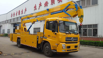 東風天錦22米高空作業(yè)車